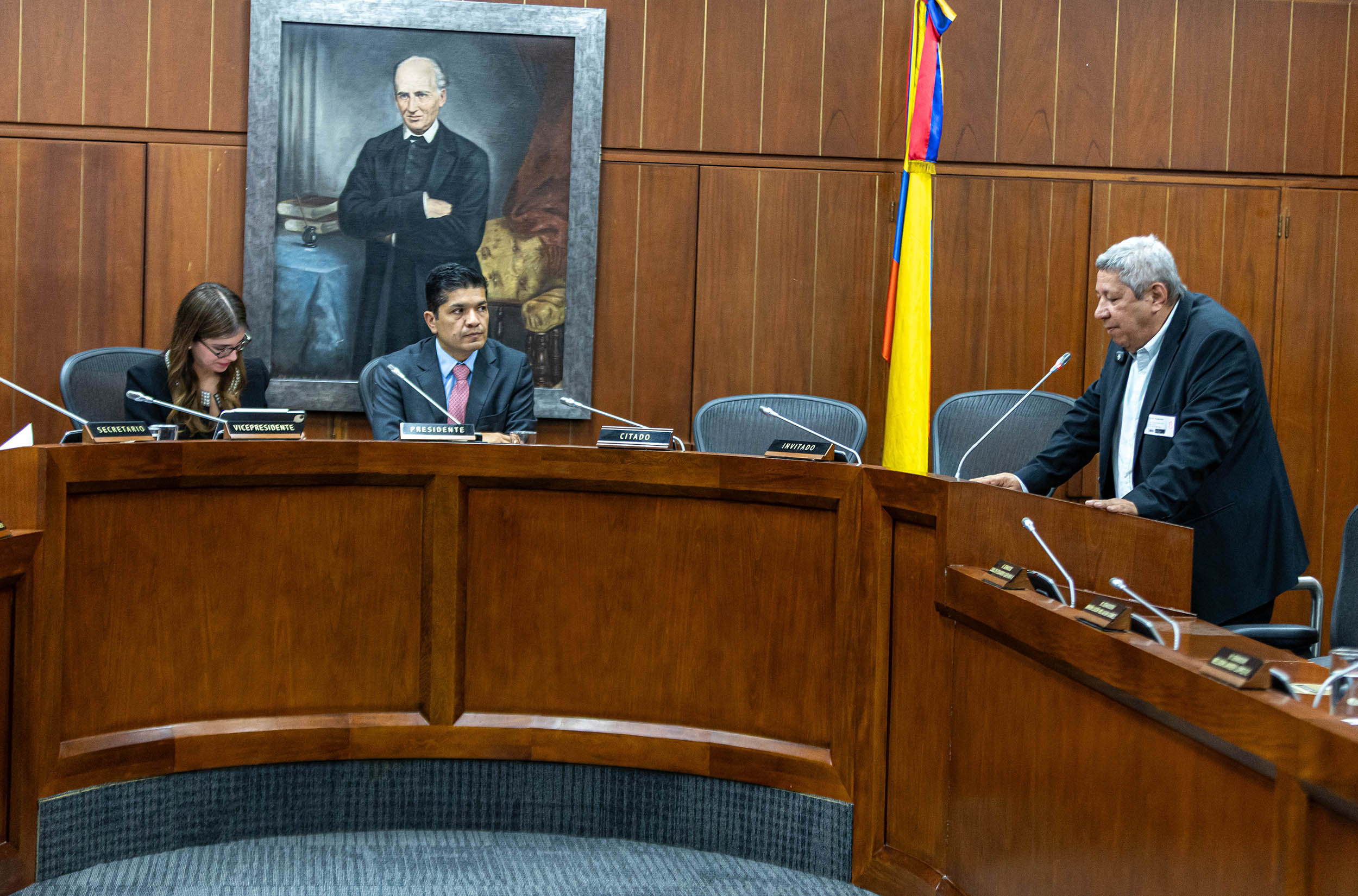 Rector Rubén Darío Valbuena Villarreal fue invitado al Senado para intervenir sobre el proyecto de homenaje a la USCO por sus 56 años